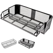 Goplus ATV UTV Rear Drop Basket Rack - 41" Steel Mesh Cargo Carrier For Off-Road Vehicles