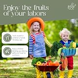 Pelle & Sol 10pcs Kids Garden Tool Set Shovel Rake Sprayer Gloves Apron Tote Bag view 4