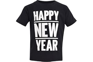 UNIQUE BABY Boys Short Sleeve Funny Graphic Tees for Toddler to Big Kid