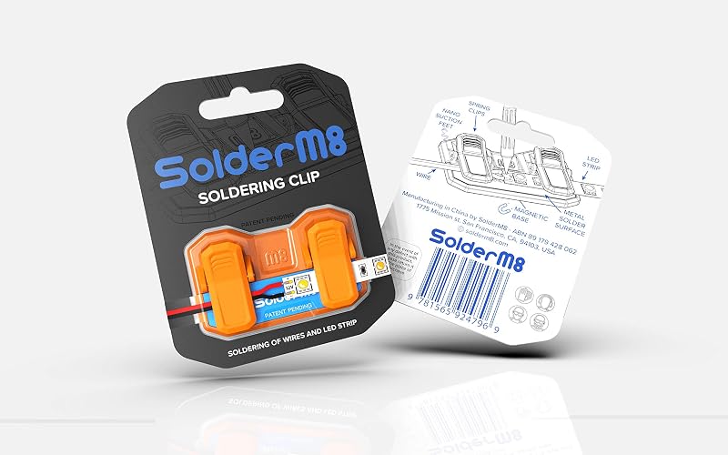 Solderm8 LED Strip Light Connector Tool Soldering Jig Nano Suction Base
