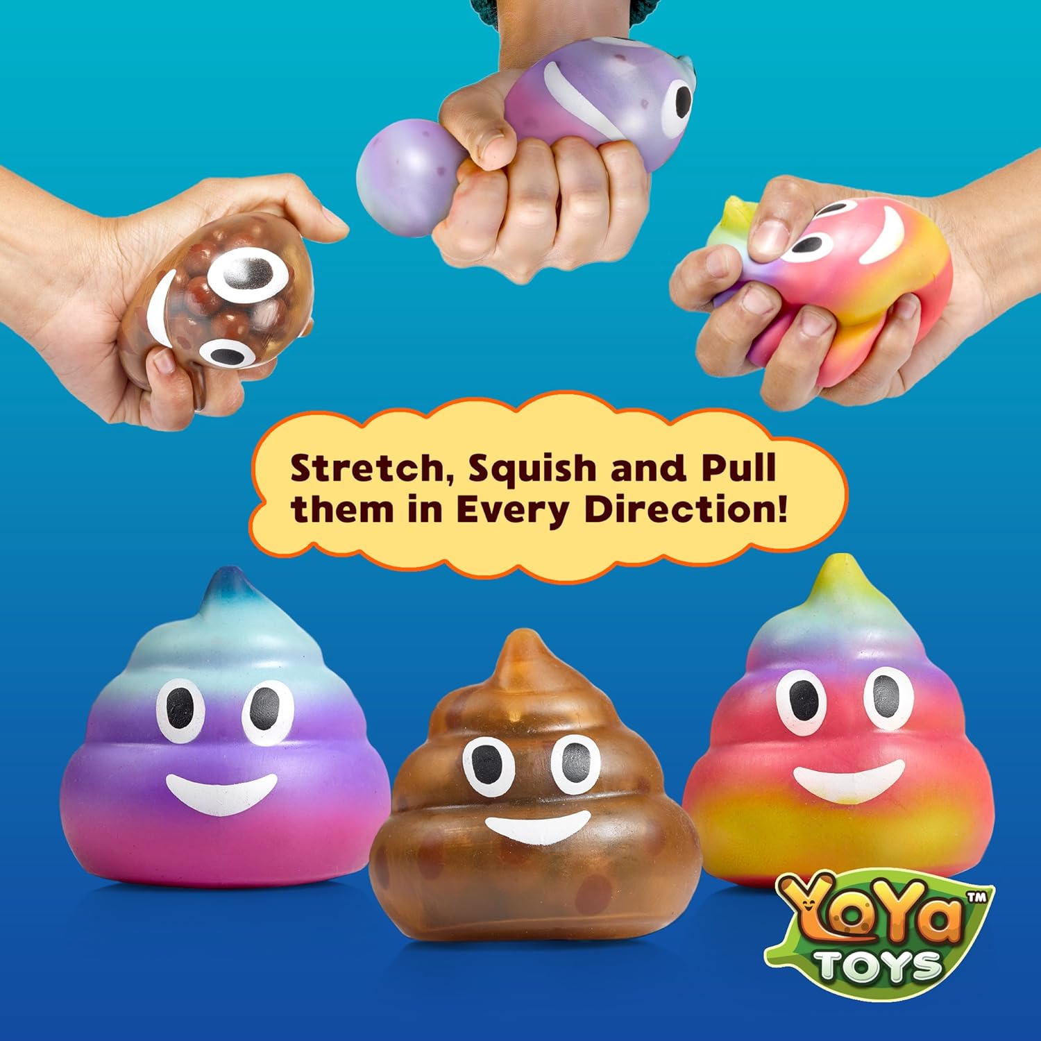 stress ball poop emoji