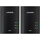 Linksys Powerline AV 1-Port Network Adapter Kit (PLEK400)