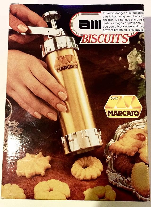Ampia Biscuits Cookie Press by Marcato by Marcato Amazon.co.uk