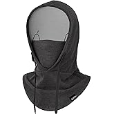 EXski Balaclava Face Mask, 4-in-1 Warm Winter Ski Mask for Men Women Neck Warmer for Skiing Cycling