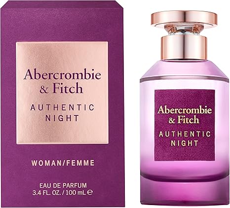 Abercrombie & Fitch Authentic Night Woman 100ml EDP Spray ...