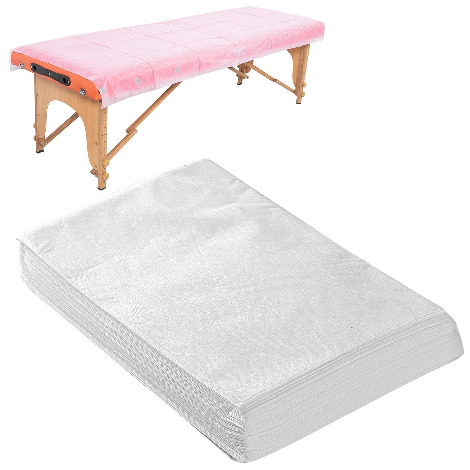 20 PCS Massage Table Sheets Disposable Non Woven SPA Bed Cover Breathable Polypropylene Fabric 31" x 70": Health & Personal Care