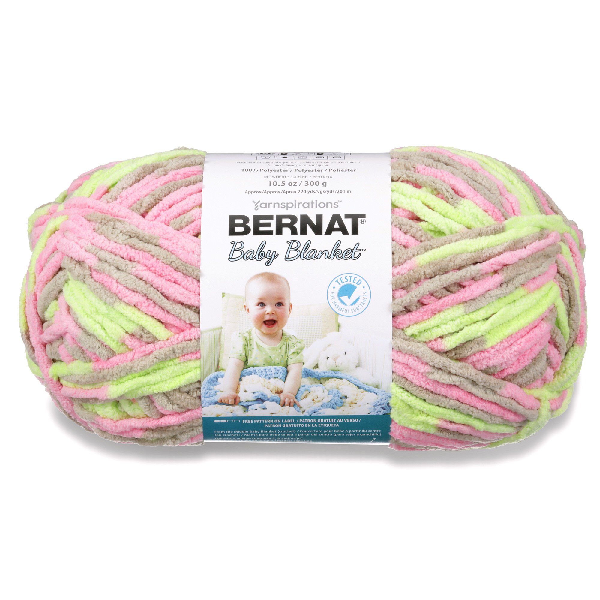 Bernat Baby Blanket 300g - Little Girl Dove