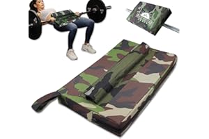 Lights Mountain Square Hip-Thrust Pad Protective Extra Thick foam pad for Barbell Weightlifting Hip Thrusts and Glute Bridges