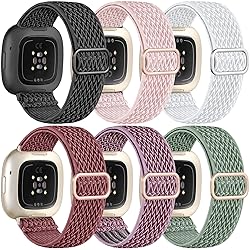 Ouwegaga Compatible with Fitbit Versa 4 Bands for