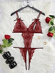 Avidlove Women Lingeries Deep V Teddy Lingerie Sexy