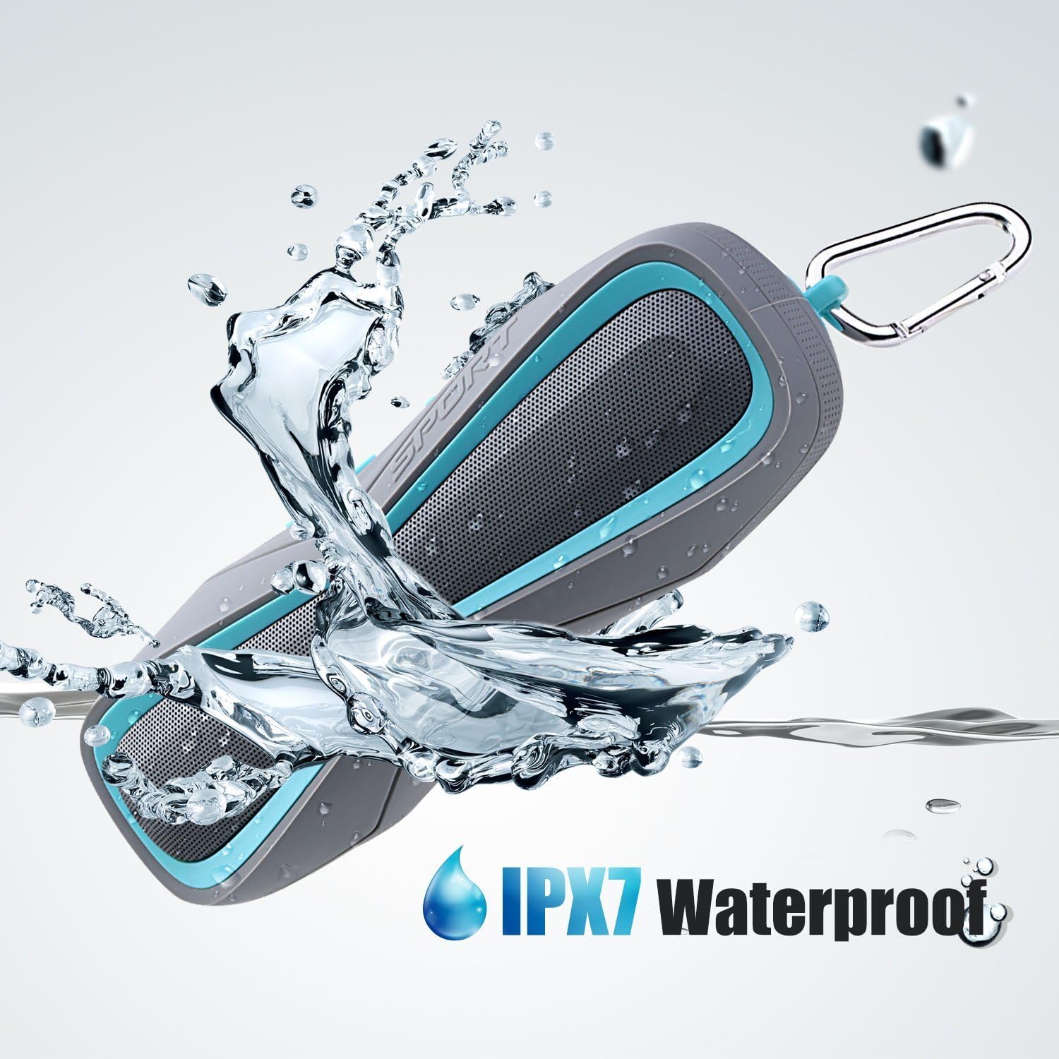 Waterproof IPX7 Wireless Bluetooth 4.1 Outdoor Speaker Amazon.co.uk