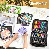 Shuttle Art 124 Pack Sketching Pencils Set with Pads Case Art Kit view 6