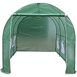 BenefitUSA Cover Canopy Replacement For Hot Green House 12'X7'X7' Larger Walk In Outdoor Plant Gardening Greenhouse Plant Protector (FRAME not Include)