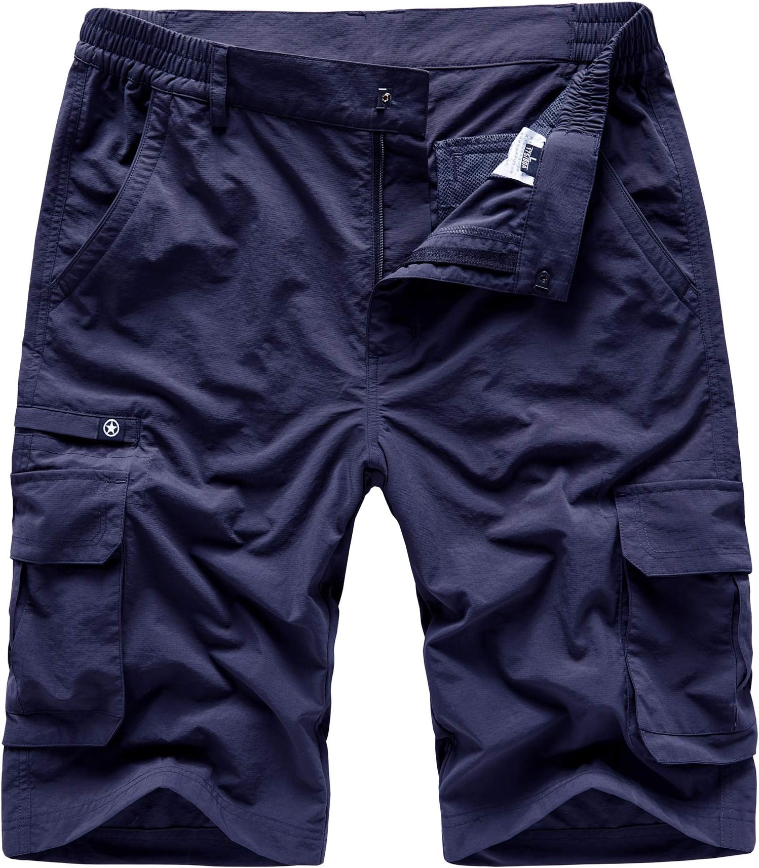 Vcansion Men's Outdoor Lightweight Hiking Shorts Quick Dry Shorts Sports Casual Shorts