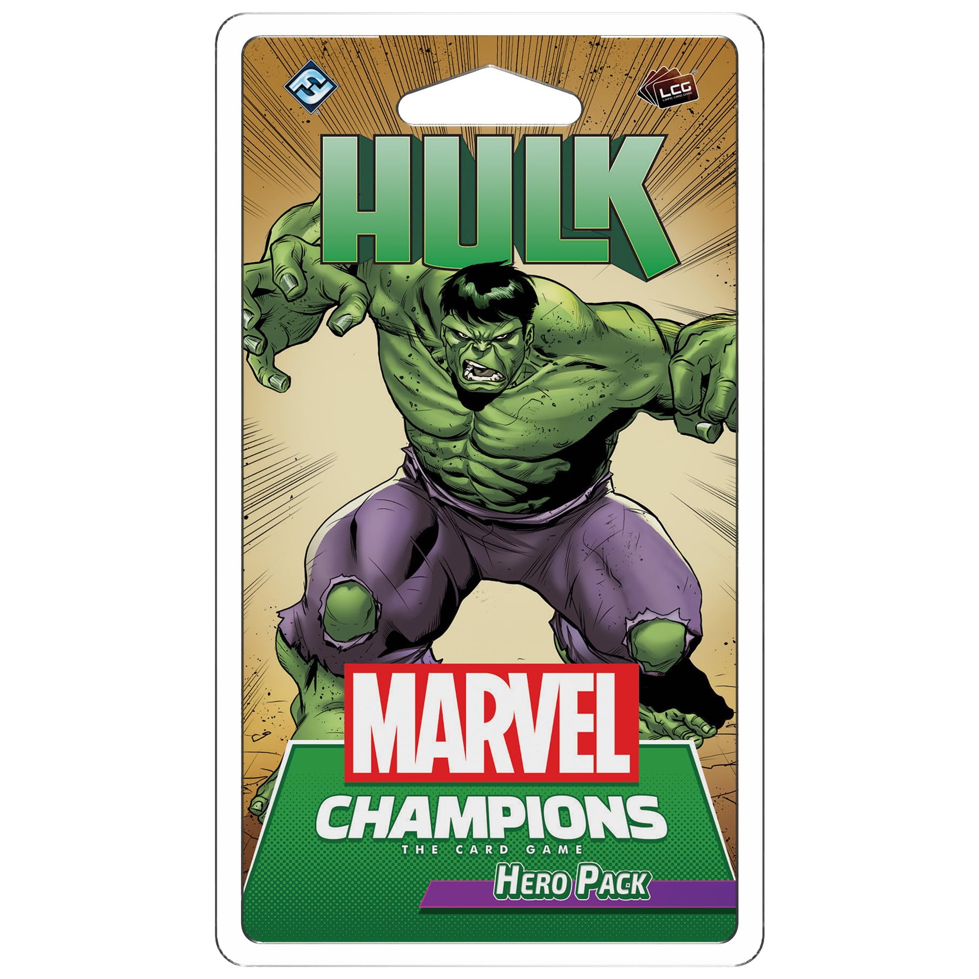 Fantasy Flight Games, Marvel Champions: Hero Pack: Hulk, Card Game, 1 to 4 Players, Ages 14+, 40 to 70 Minutes Playing Time โ image 1