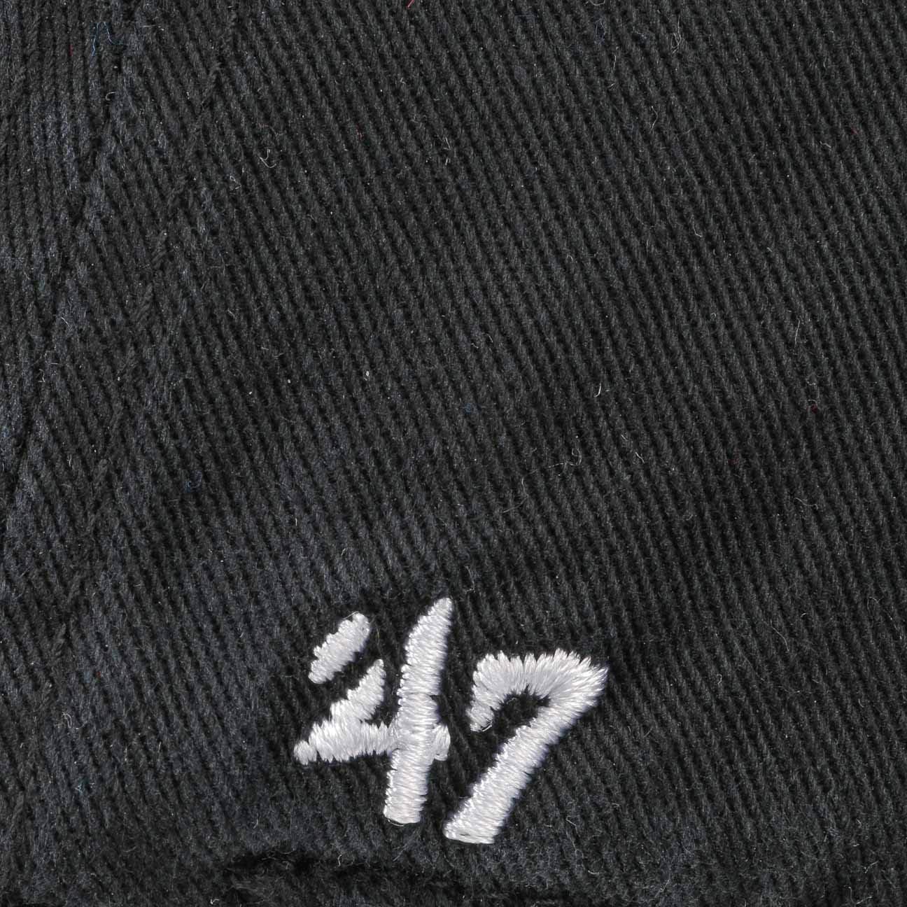 '47 MLB New York Yankees Brand Clean Up Adjustable Cap, One Size, Black : Sports Fan Baseball Caps : Clothing