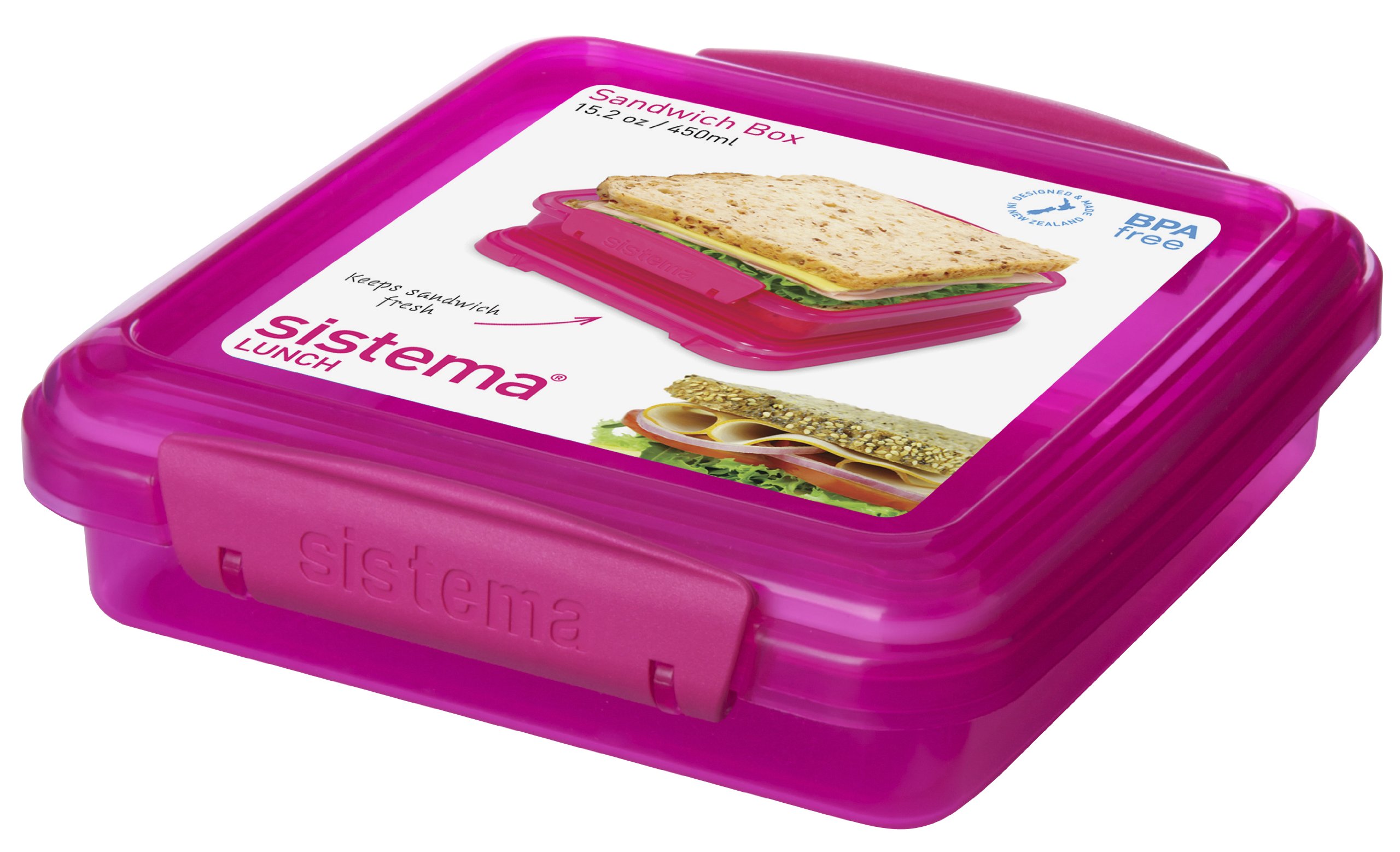 Sistema Pink Sandwich Box