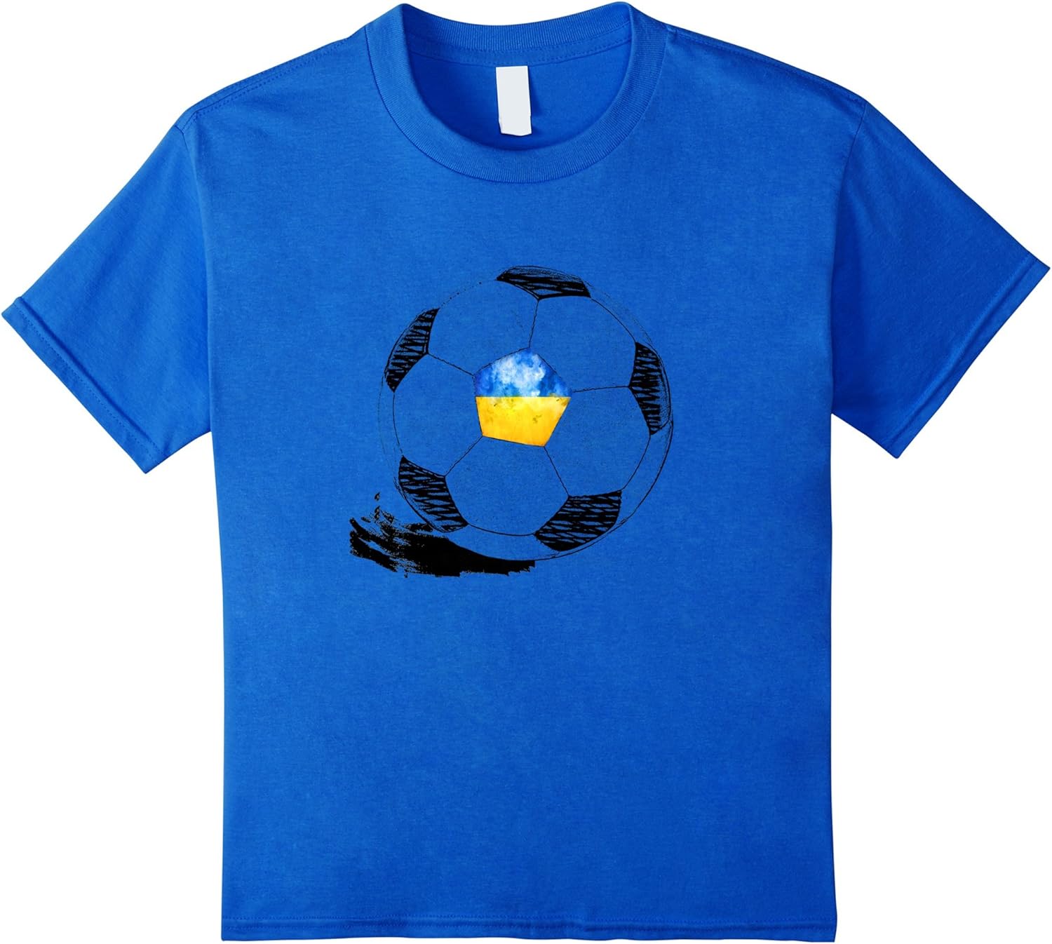 Amazon.com: Vintage Soccer Ukraine Flag T-shirt Ukrainians Pride: Clothing