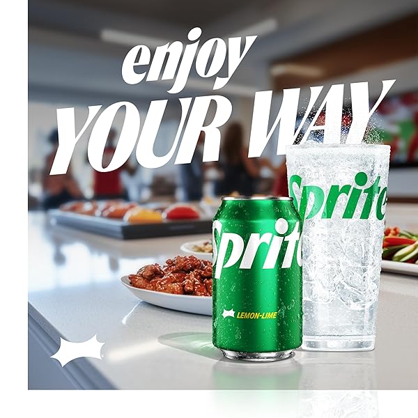 SPRITE LEMON LIME SODA SOFT DRINKS, 12 FL OZ, 12 PACK,CANS