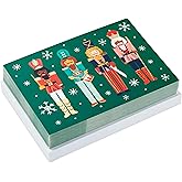 Hallmark Boxed Christmas Cards, Four Nutcrackers (40 Cards and 40 Envelopes)