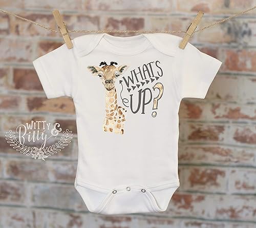 giraffe baby onesie