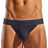 Cocksox Men's Enhancing Pouch Jockstrap CX21N (Black, L)