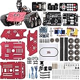 ELEGOO Conqueror Robot Tank Kit with UNO R3, Compatible with Arduino | WiFi FPV Camera, Obstacle Avoidance, Line Tracking Mode, STEM Toys &amp; Projects for Kids, Remote Control, Auto-follow
