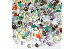 Beverly Oaks Mixed Full Faceted Gemstones - Natural Mined Loose Gemstone Lot - Wholesale Gems Mix - comes with Certificate of Authenticity