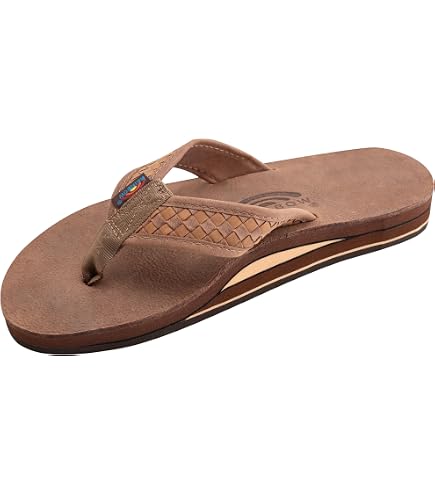 Amazon.com | Rainbow Sandals Mens Premier Leather Double Stack