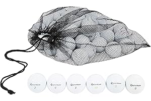 Clean Green Golf Balls - 48 Recycled Used Golf Balls for TaylorMade Golf Balls - Good Condition for Men