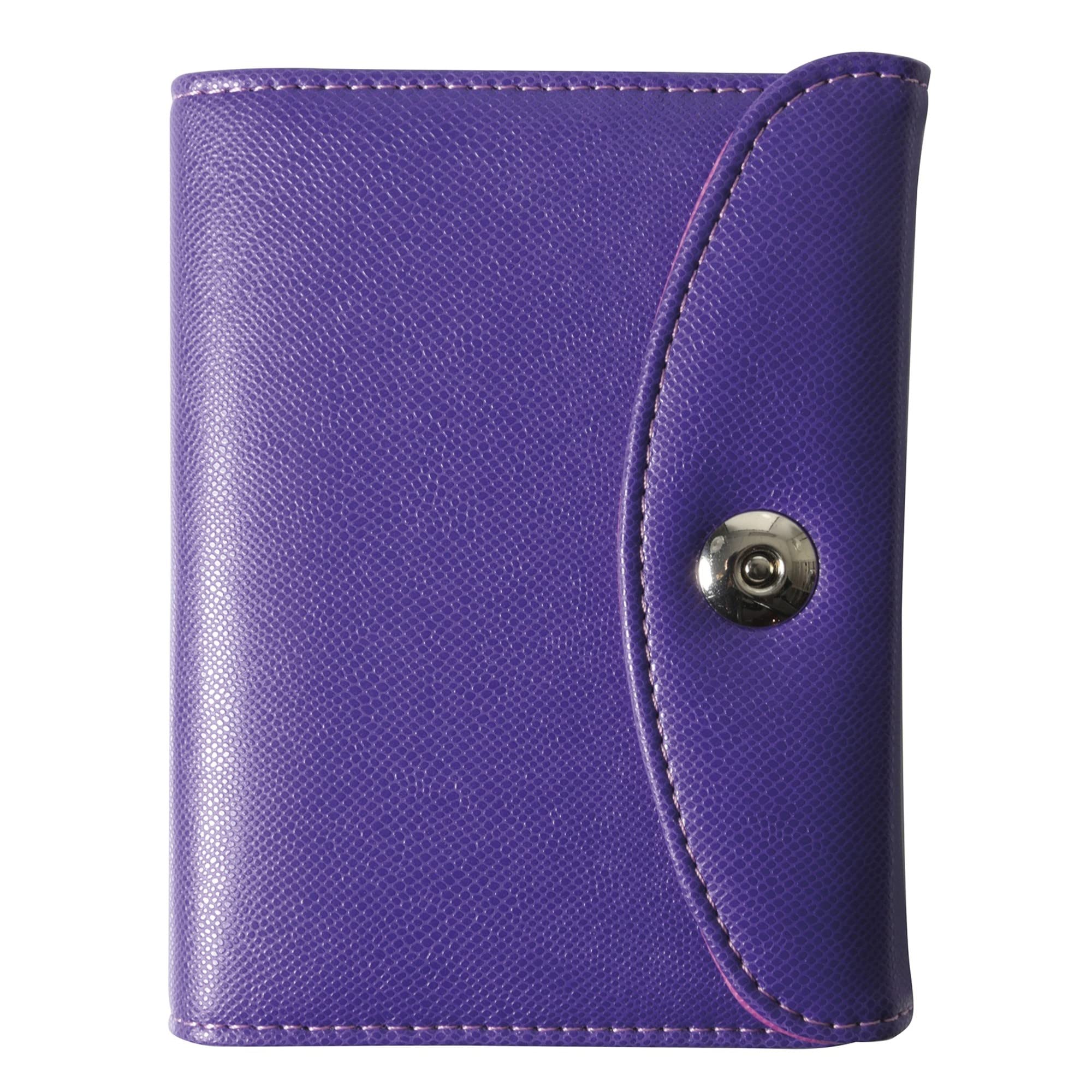 Exacompta - 44314E - Exatime 14 Philae Organiser - 11 x 14.5 cm - Weekly Planner September 2024 to December 2025-16 Months - Purple