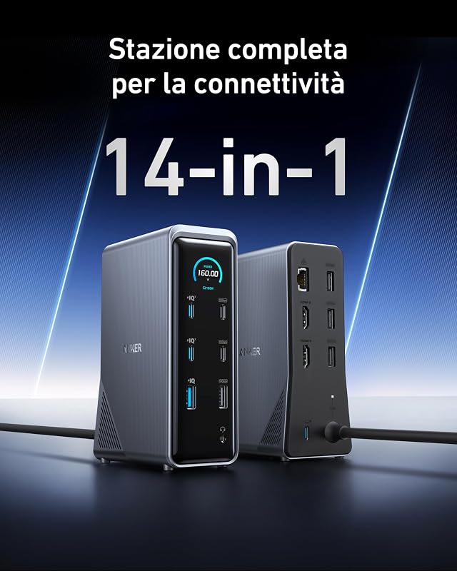 Prime Docking Station 14 in 1 160W