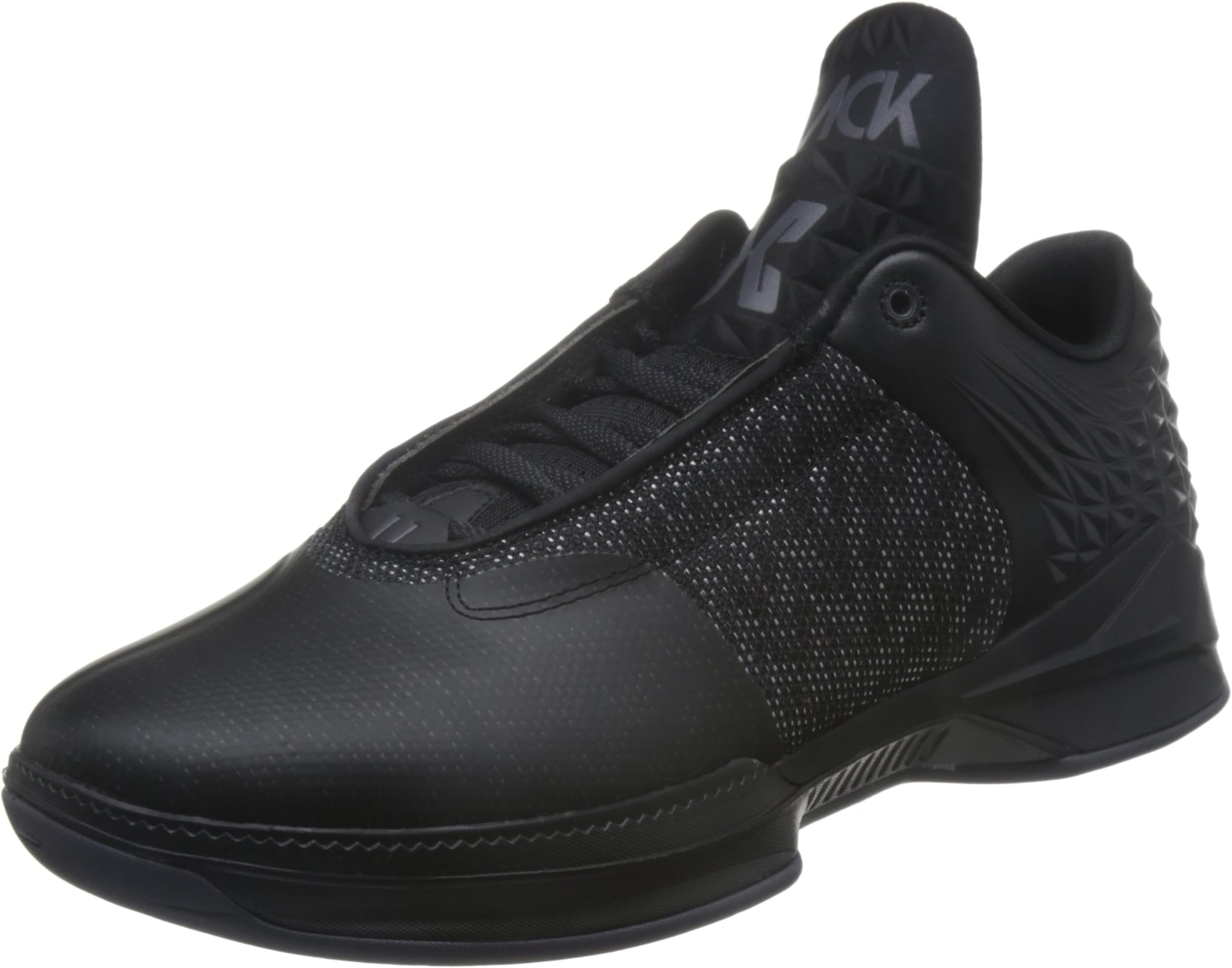 BRANDBLACK J Crossover 2.5 Low Basketball Men's Shoes Size Black