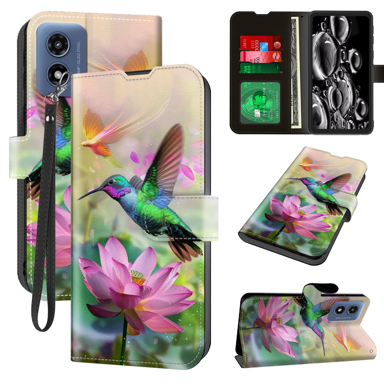 ACWDMKH for Motorola Moto G-Play-2024 Case Wallet