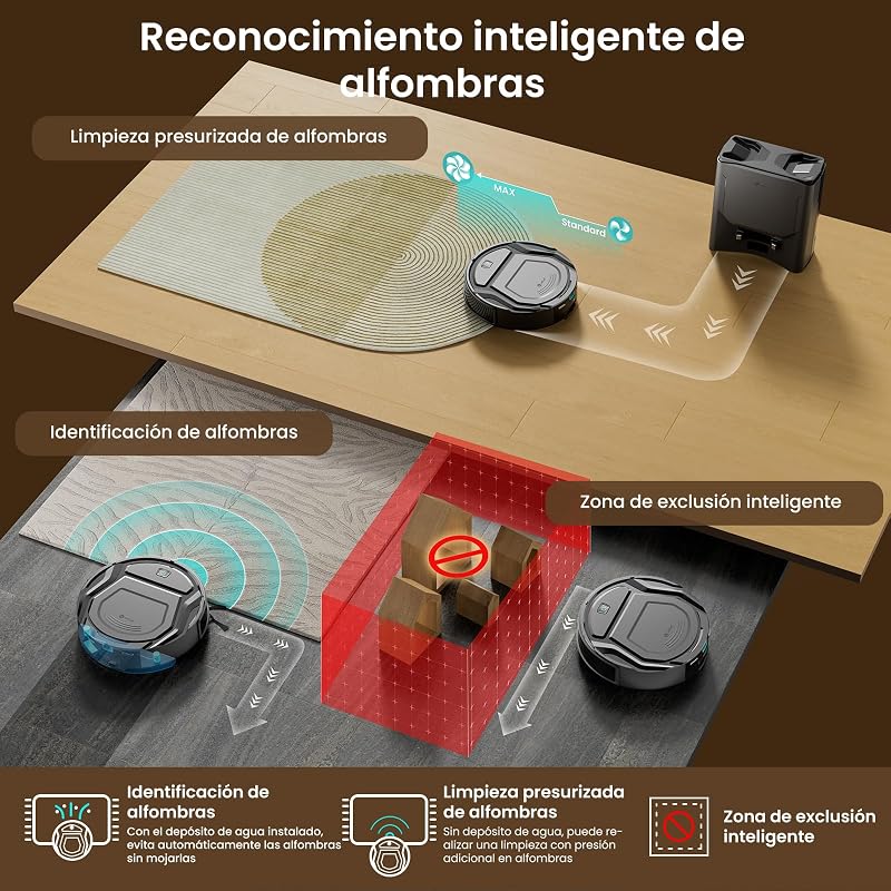M210 Plus Robô Aspirador & Esfregão