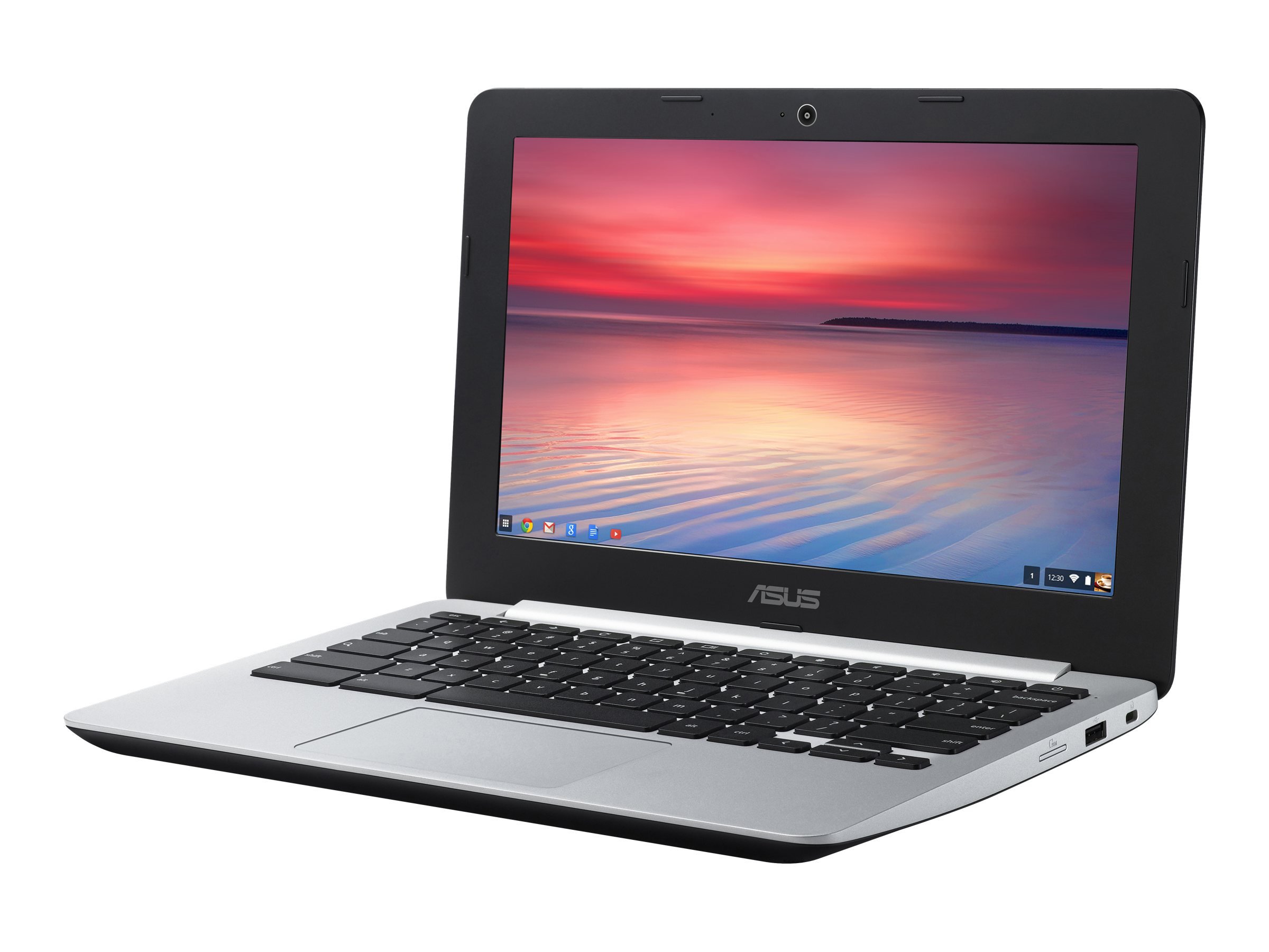 Asus C200Ma Chromebook 11.6 Inch Intel Dual Core 4Gb Ram 16G Emmc + Tpm (Black) 25 81AZzs3pCzL