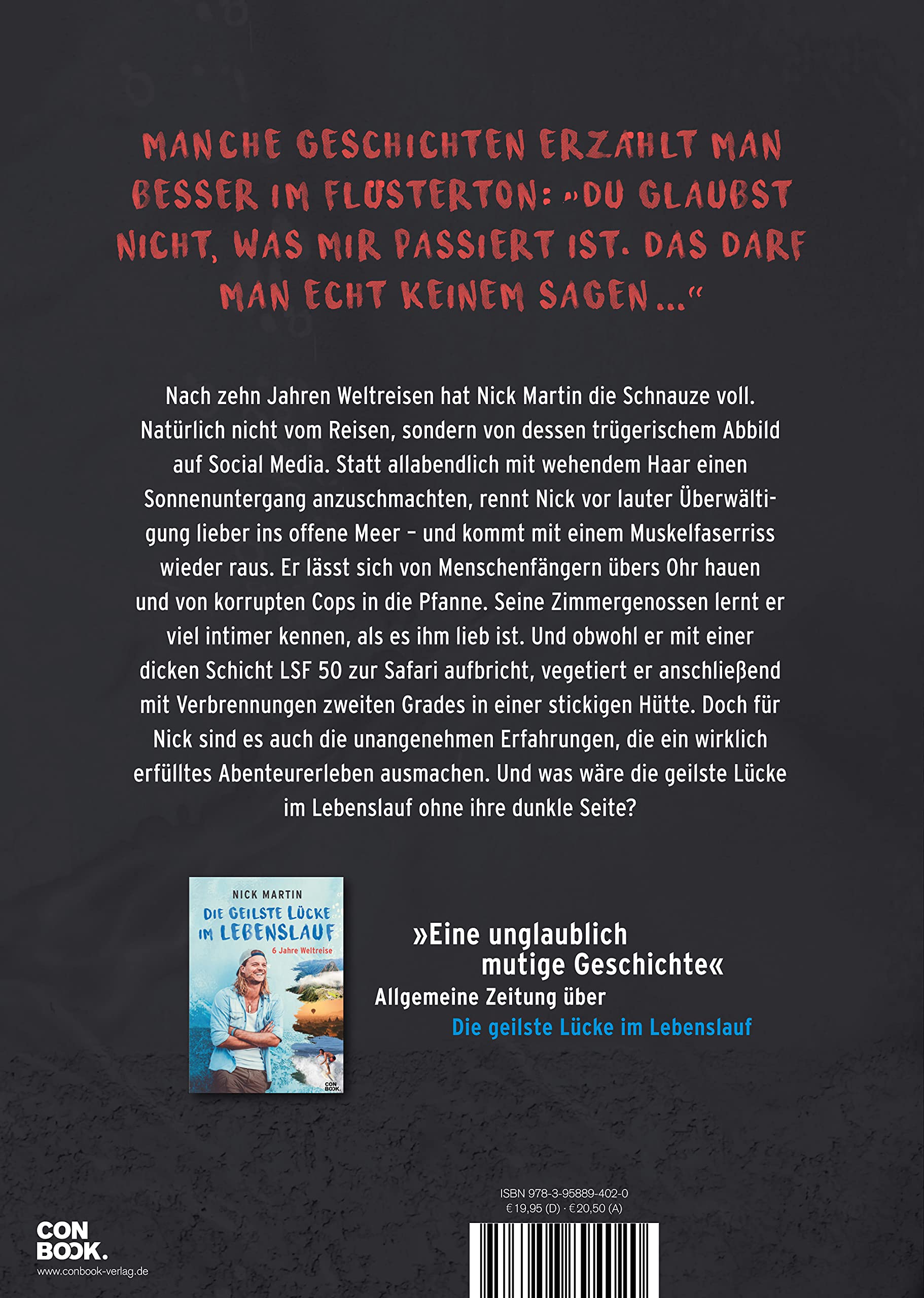 Die Geilste Lucke Im Lebenslauf Die Dunkle Seite Was Nicht So Geil War In 10 Jahren Weltreisen Martin Nick Vetter Anita Amazon De Bucher Die Geilste Lucke Im Lebenslauf Die Dunkle Seite Was Nicht So Geil War In 10 Jahren Weltreisen Martin Nick Vetter Anita Amazon De Bucher