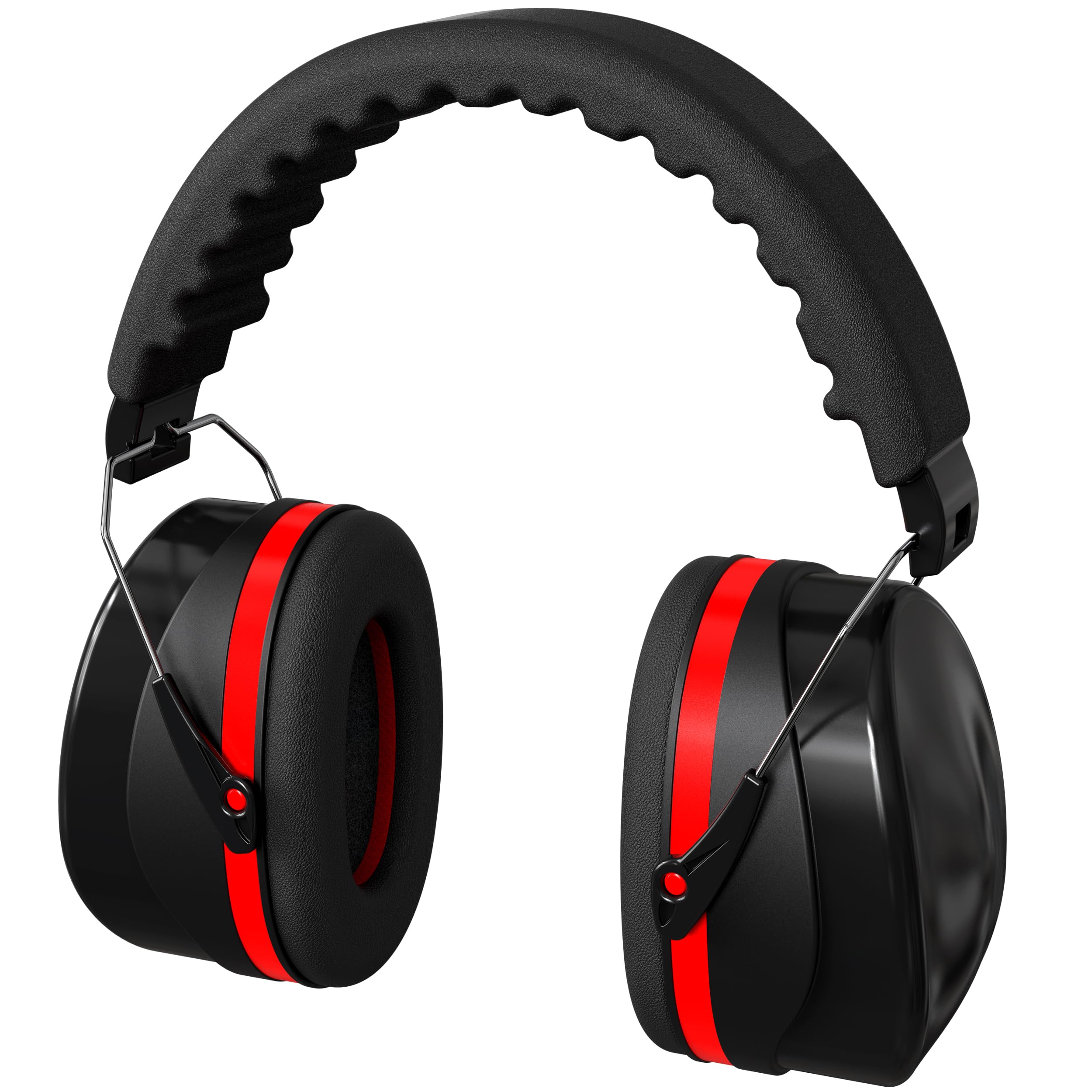 Ear Defenders for Adults - Noise Cancelling Ear Protection - Foldable & Adjustable Headphones for Autism - 34db SNR