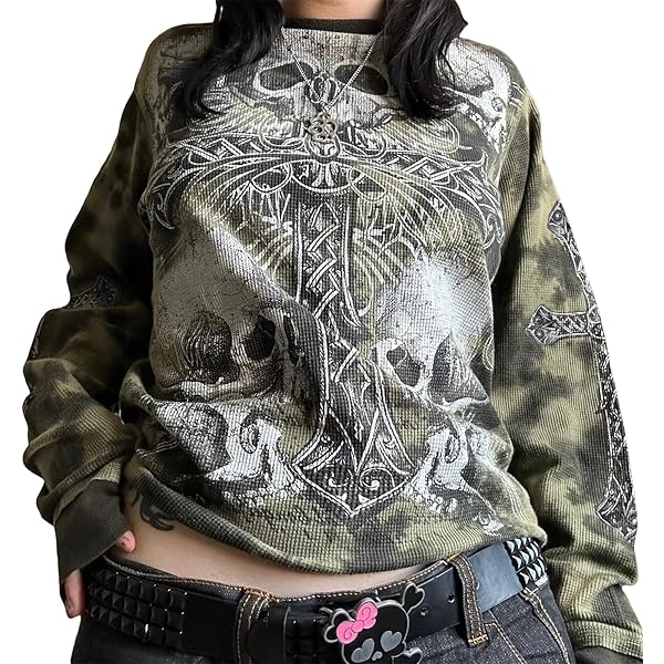 トップス CIVARIZE Scull Print Tank & Long Sleeve CIVARIZE Scull Print Tank & Long Sleeve Leopard Leopard