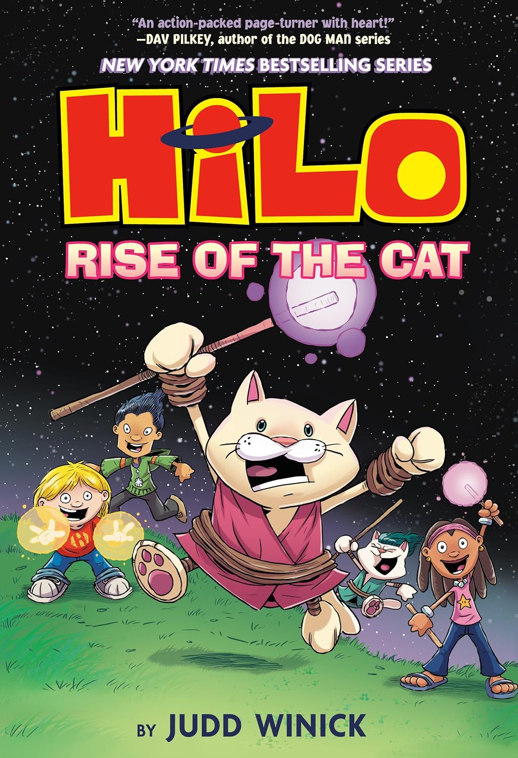 Superheroes - Hilo Book 10: Rise of the Cat: (A Graphic Novel)