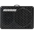 SOUNDBOKS Go - Portable Bluetooth Speaker - USB-C Charging Battery - Compact Performance Speaker for On The Go - Splash and Shockproof - 40 Hours Battery Life - 121 dB (Black)