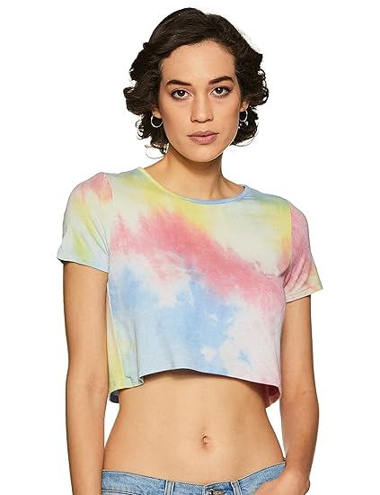 tie dye crop top forever 21