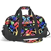 Stumdo Kids Overnighter Duffel Bags for kids, Carry-On Size & Ideal for School Practice or Overnight Travel Weekender Tote for Travel Gym Sport bag for Boys & Girls (11cse)