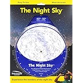 The Night Sky 40°-50° (Large) Star Finder