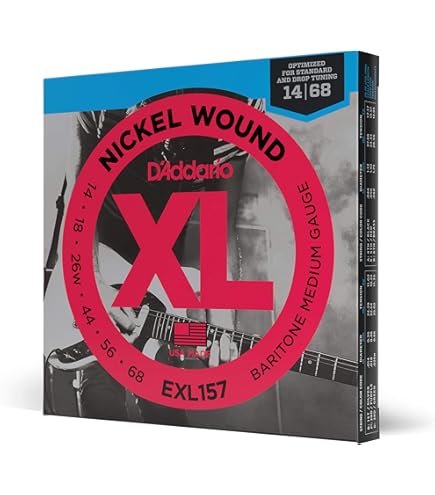 D'Addario XLB105 Corde Basse Seule .105 Nickel - Long Scale Pour Son Brillant Et Puissant