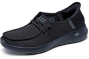 Skechers Womens Women's Hands Free Slip-ins Go Walk Joy Moc Toe Casual Shoe