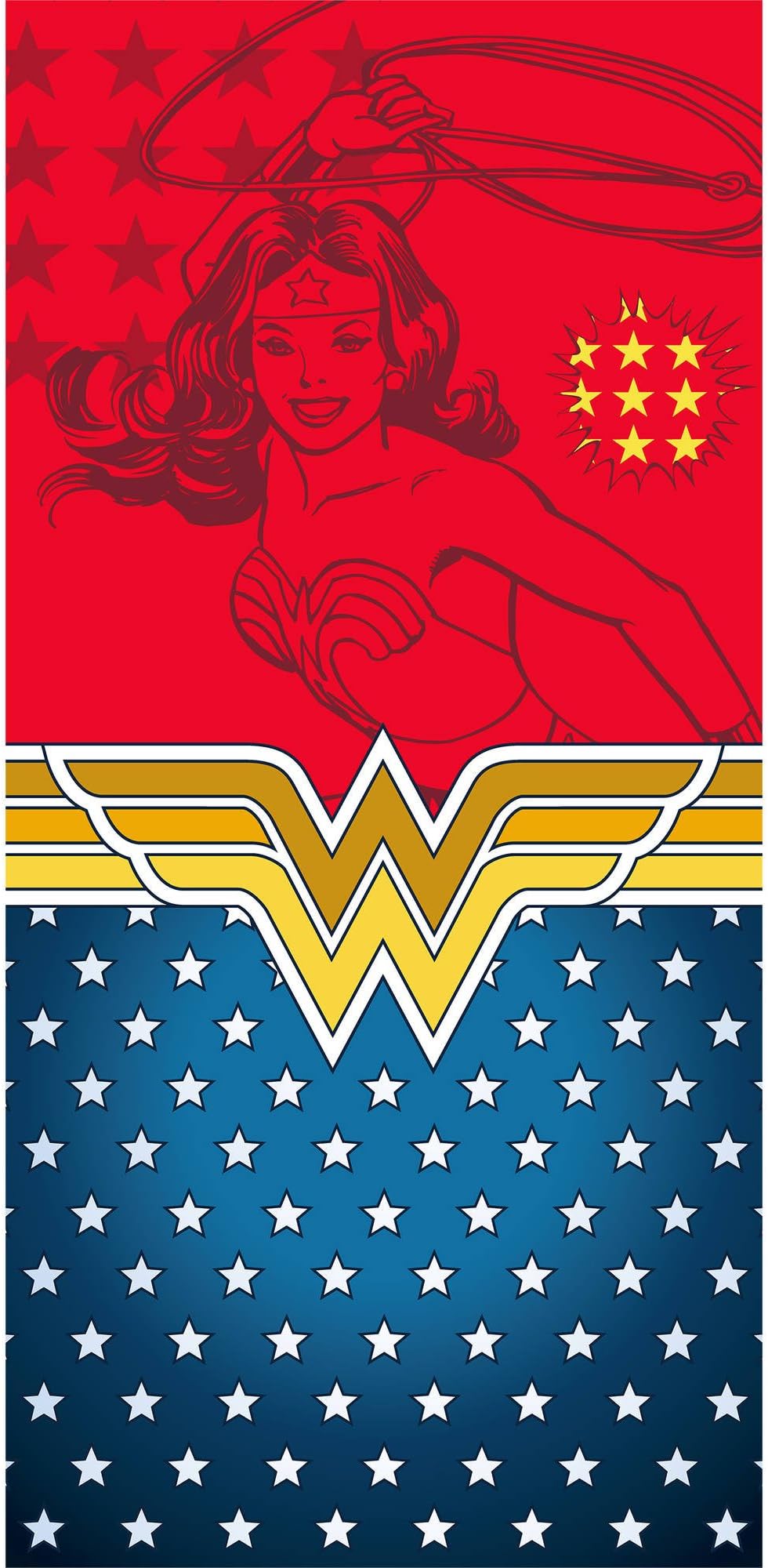 Wonder Woman Beach Towel