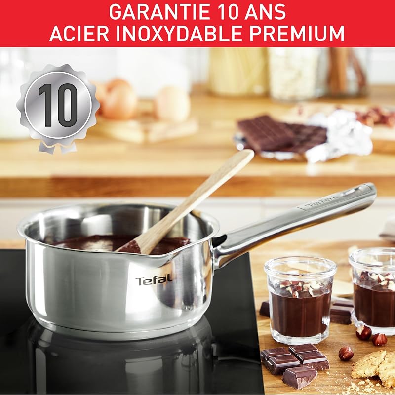 - Batterie de cuisine Duetto Induction - 9 pièces - Inox