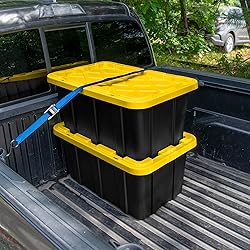 Sterilite 6-Pack Industrial Tote, Plastic Storage