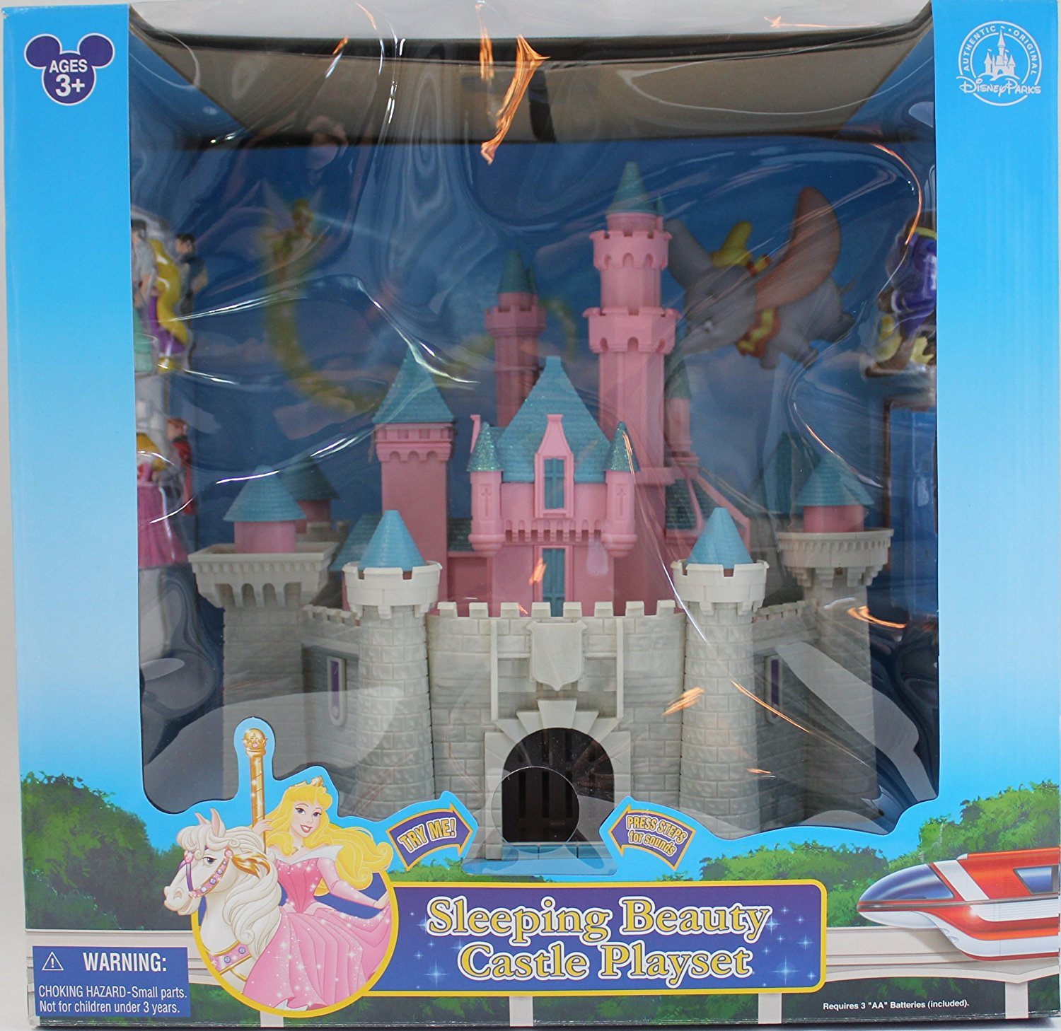 disney animators collection sleeping beauty castle